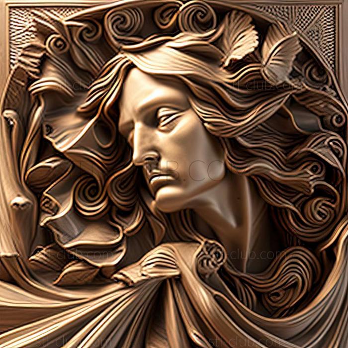 3D model sandro botticelli (STL)